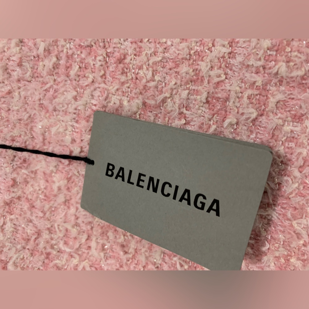 Balenciaga Cotton Tweed Mini Skirt Size XS - Picture 10 of 10